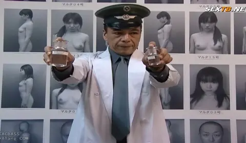 Japanese Prison Roleplay: Uniform Submission & Rough Sex