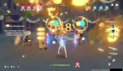 Spiral Abyss Remake Navia Playthrough