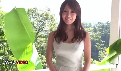 Chihiro Akino Japanese Milf Outdoor creampie