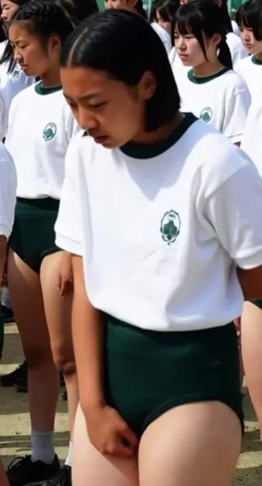 Japanese girl in office uniform seduces coworker