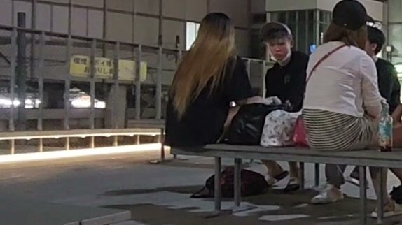 Japanese Smoking and Spitting Girl - Video 6