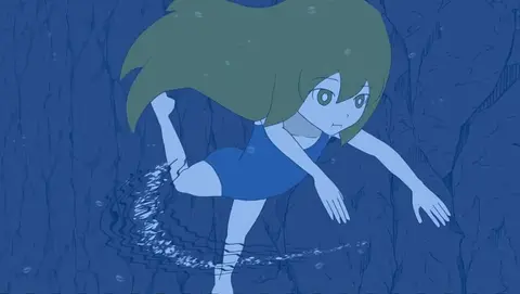 Underwater Video 3 Drowning Teenager Scene